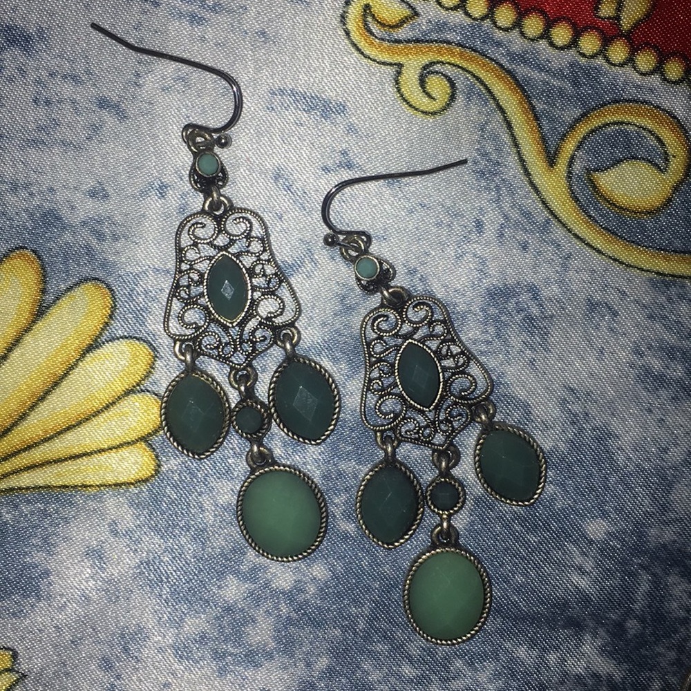 Lia Sophia St Tropaz Chandelier Earrings